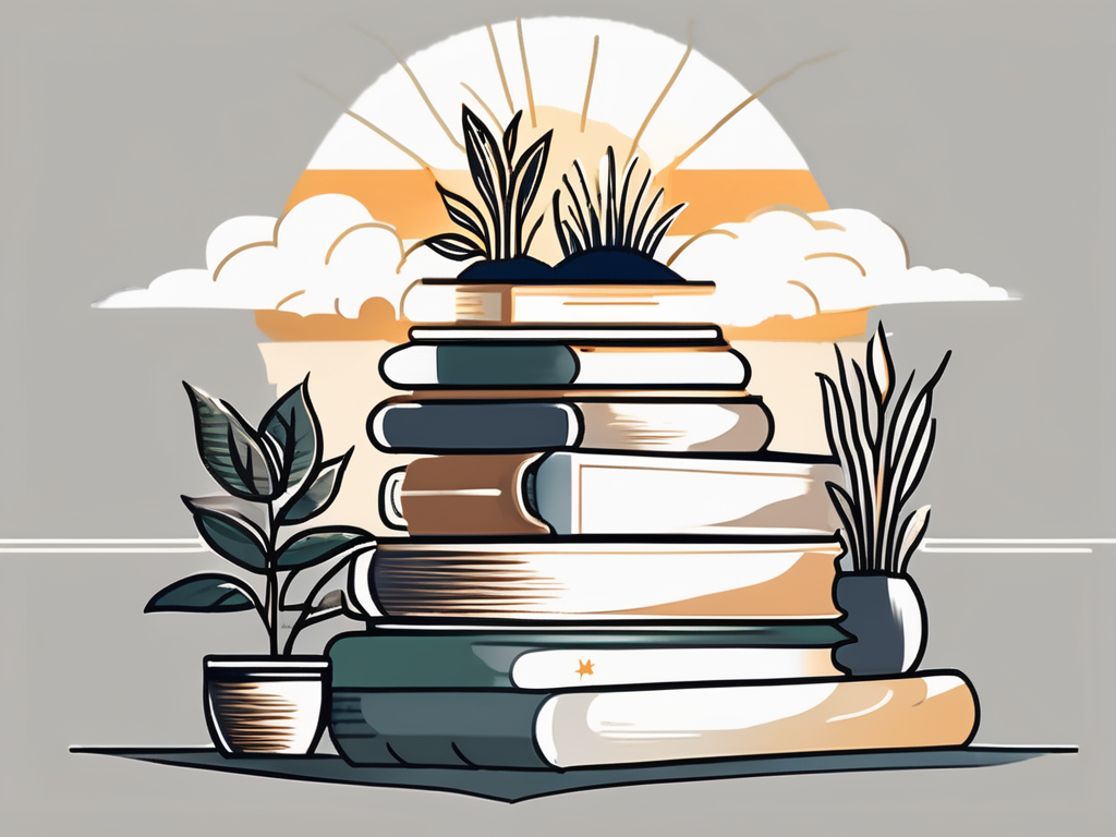 Seven growing plants