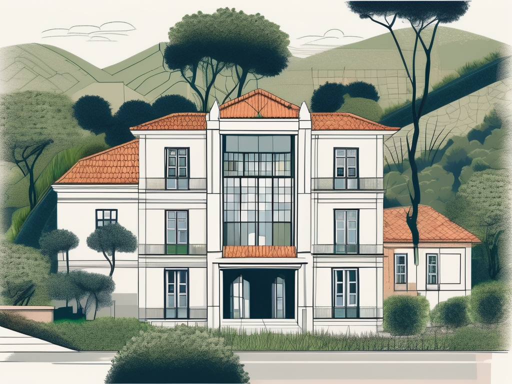 Five different school buildings