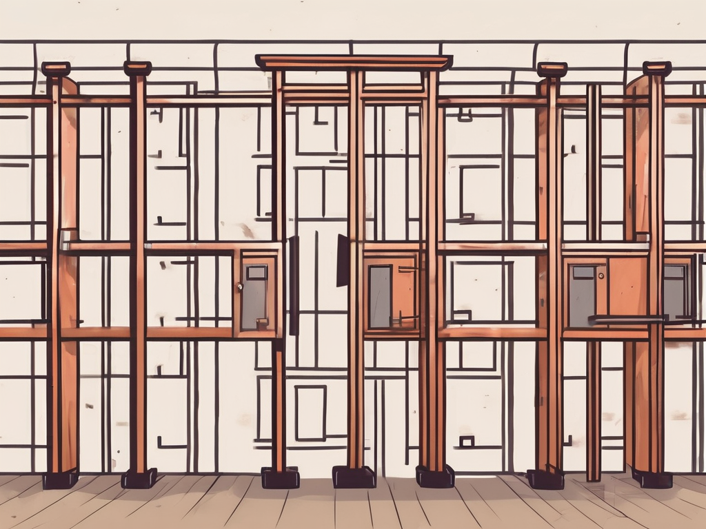 A classroom setting in china with a prominent barrier (like a wall or fence) symbolizing education barriers