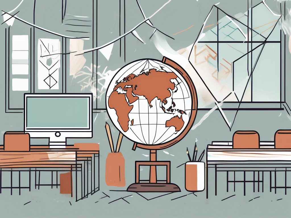 Five different school buildings