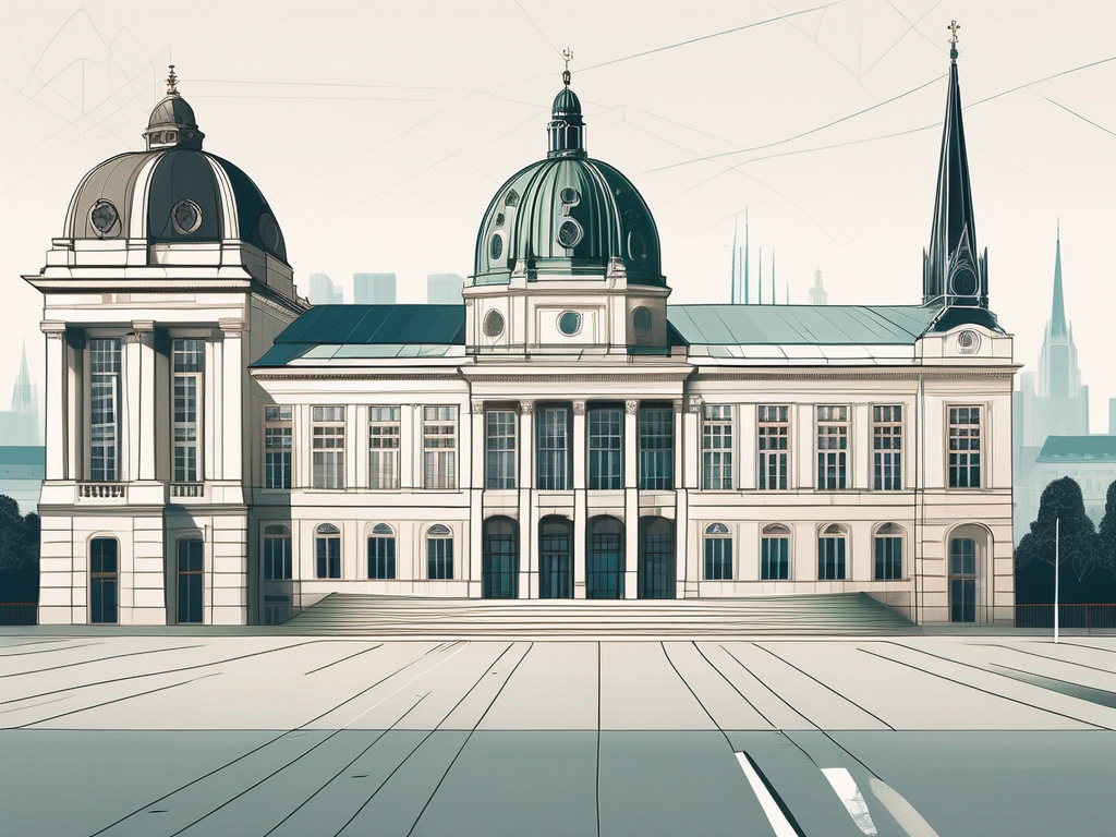 Five distinct school buildings