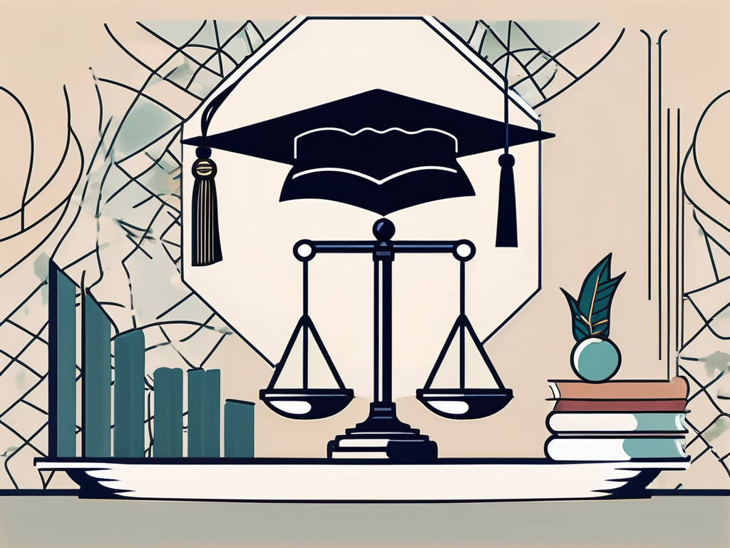 A classroom setting with unbalanced scales