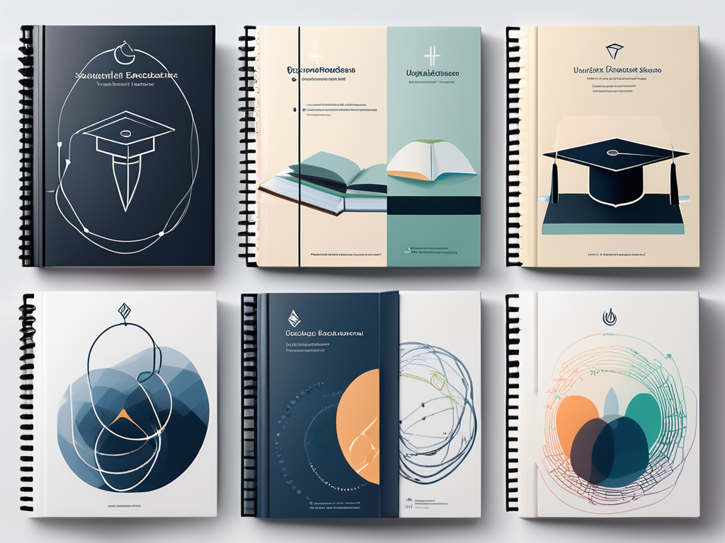 Six different textbooks