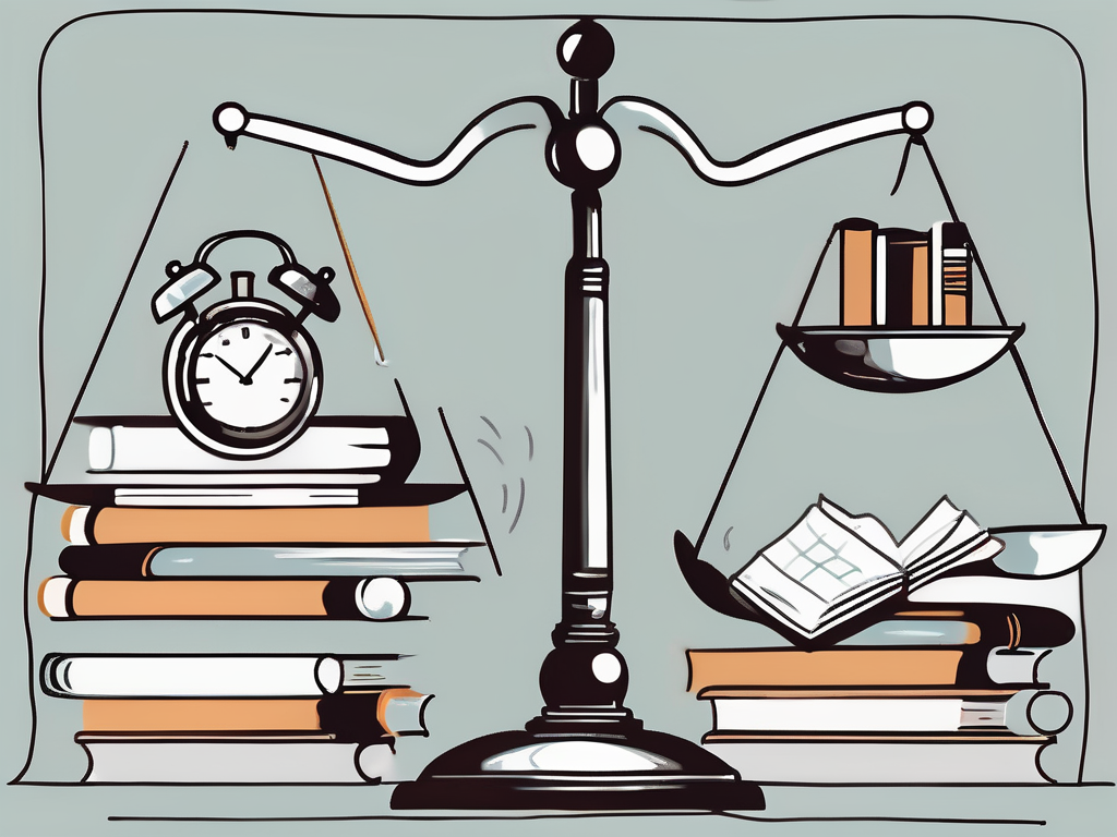 A balanced scale