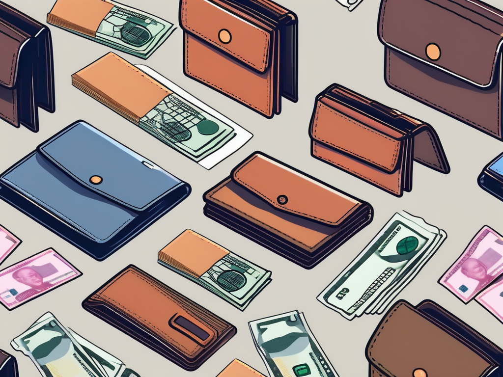 A wallet with various global currencies