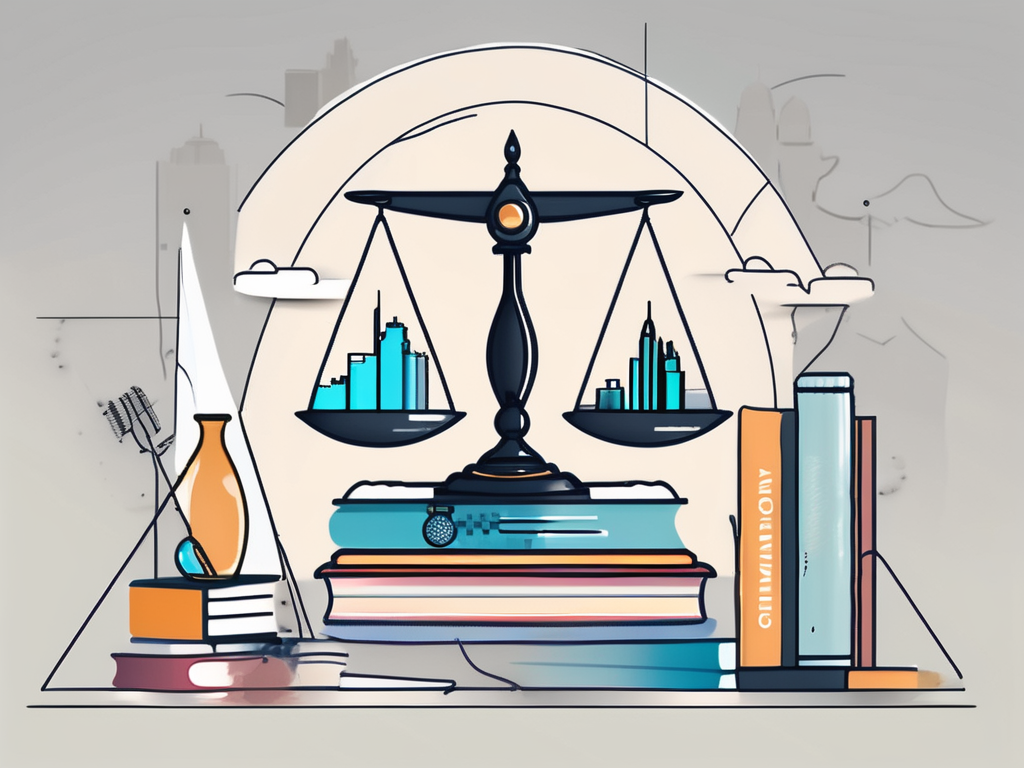 A balanced scale symbolizing gender equality