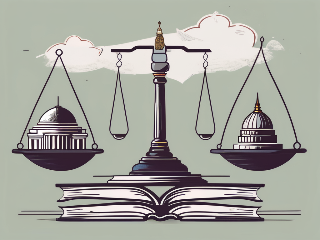 A balanced scale