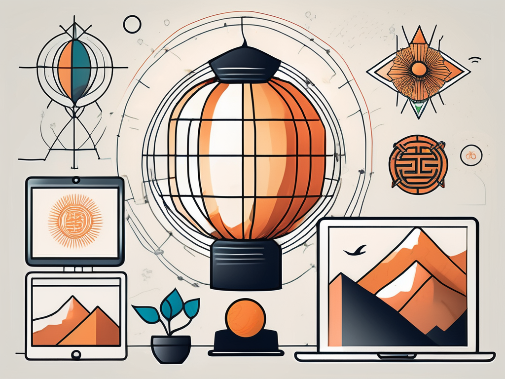 A diverse set of cultural symbols
