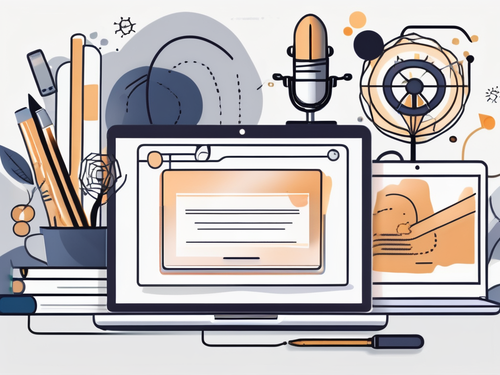 A laptop with an open online teaching platform