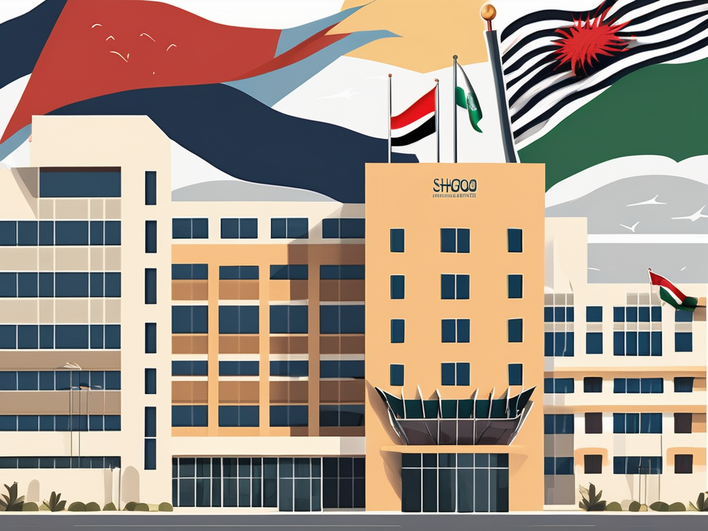A diverse collection of international school buildings in dubai