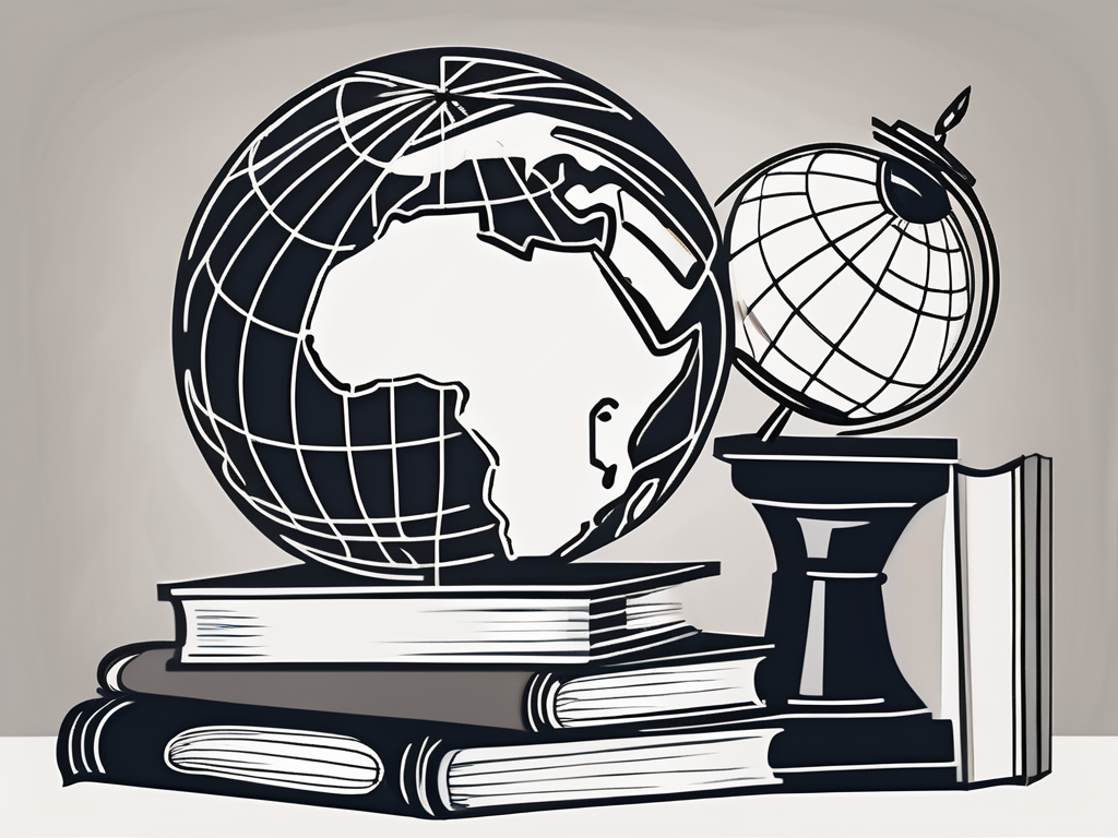 A stack of books
