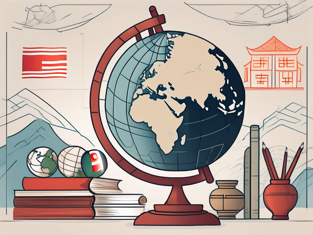 A classroom setting with diverse educational tools