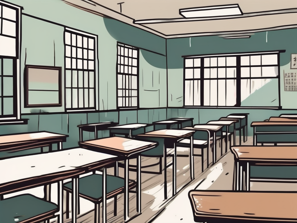 A divided schoolhouse