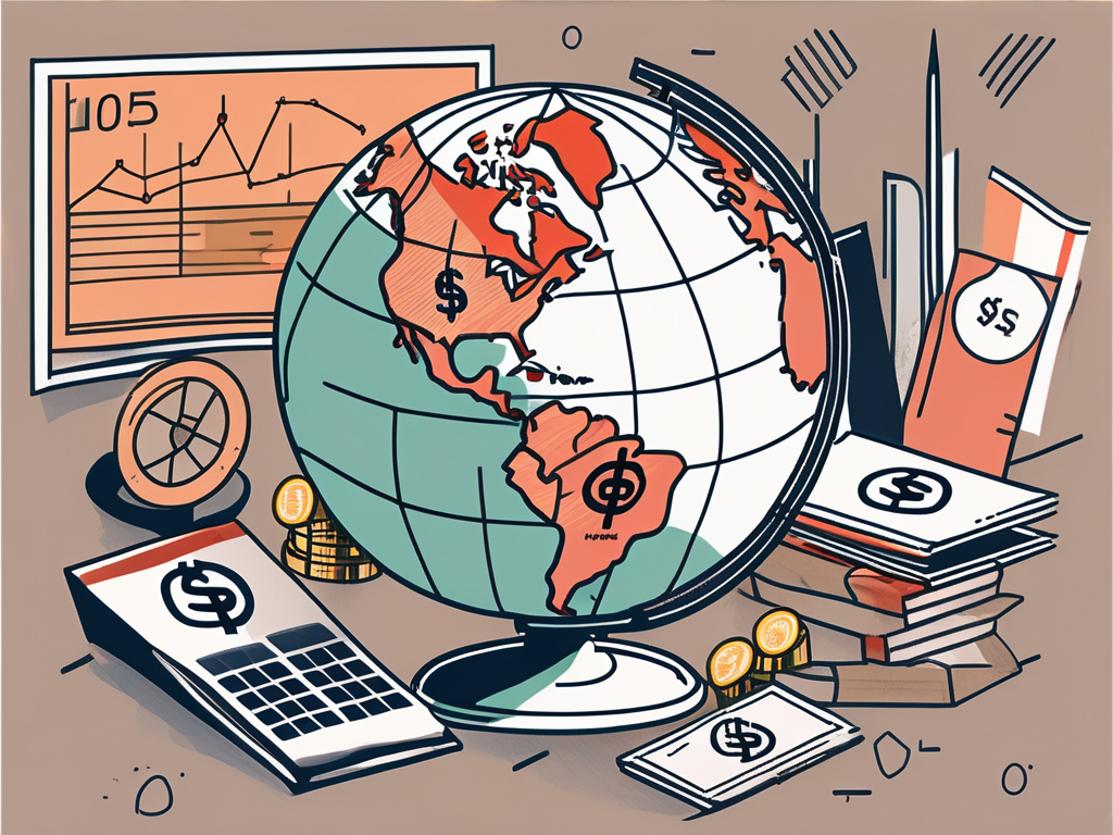 A classroom setting in singapore with a globe