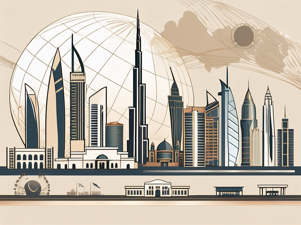 Dubai's skyline
