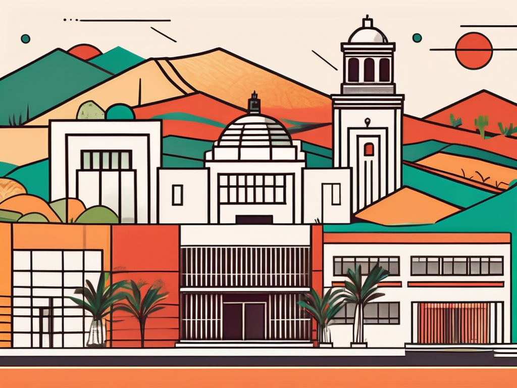 Eight different school buildings