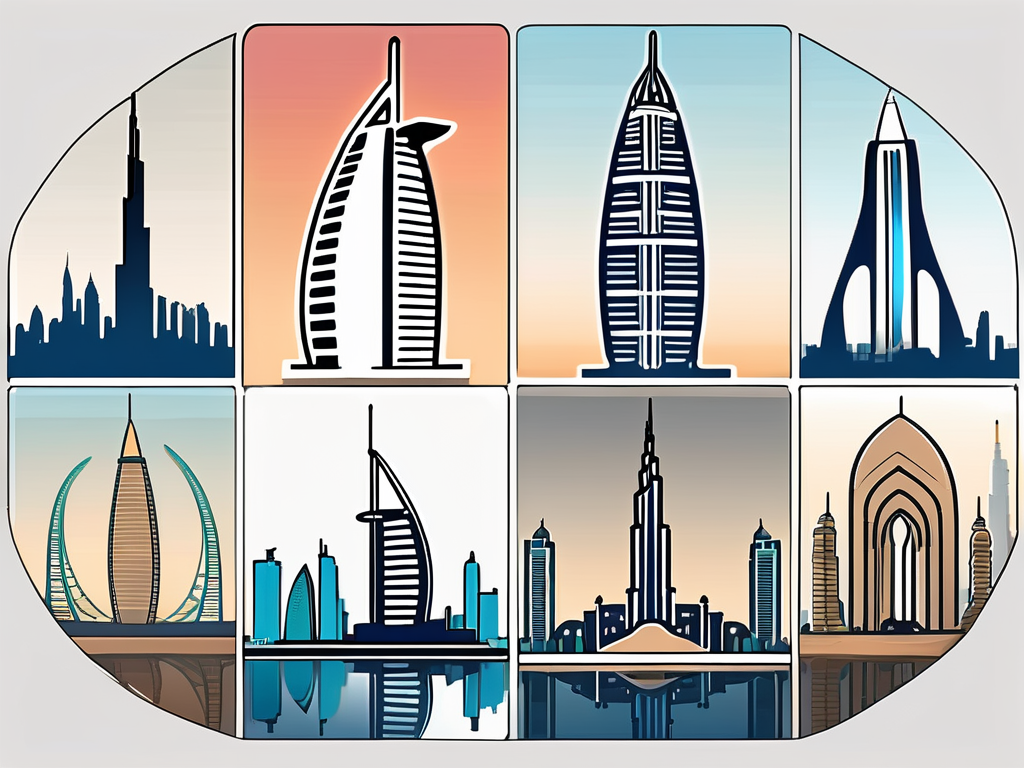 Five different youtube play buttons