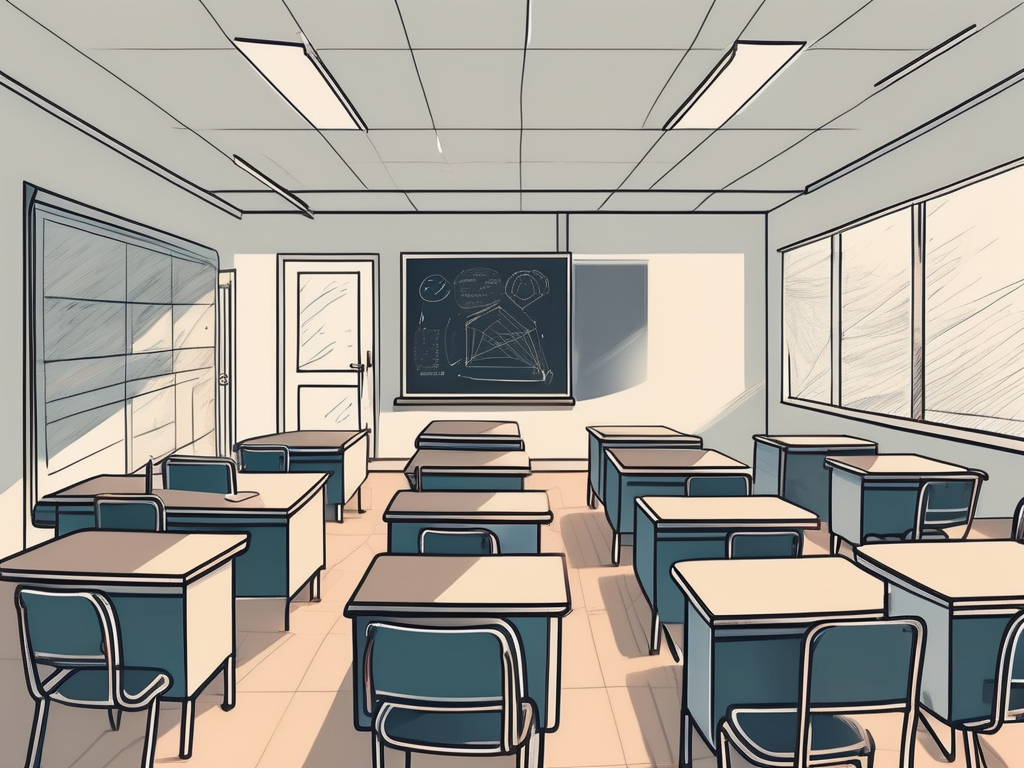 A classroom setting in dubai