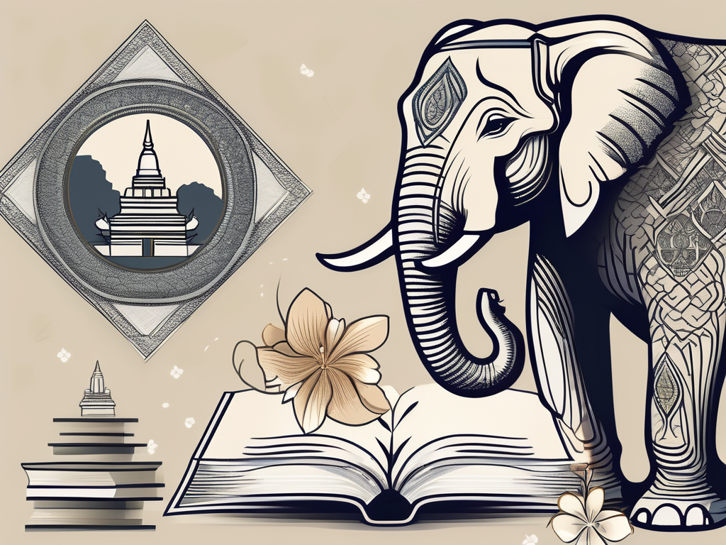 A graduation cap resting on a book