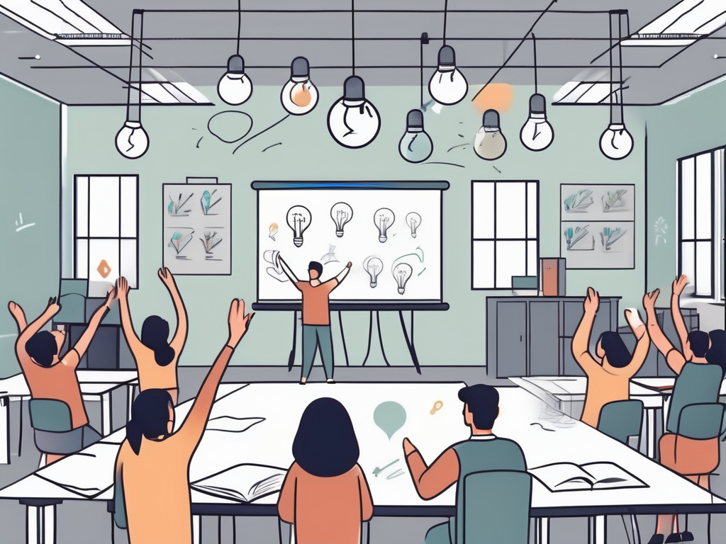 A classroom environment in singapore with an interactive quality teaching system (iqts) at the front