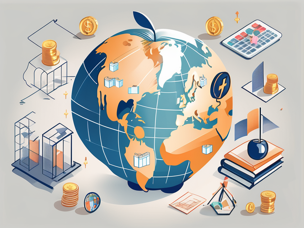 An international school in dubai surrounded by symbols of saving money