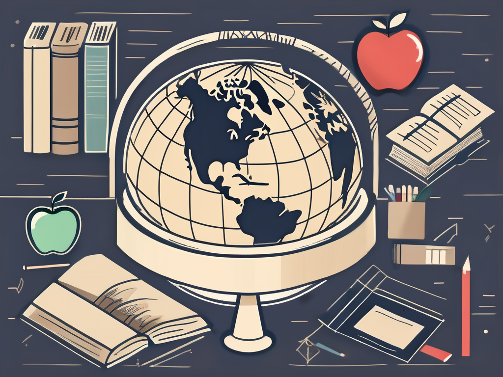 A globe focused on malaysia