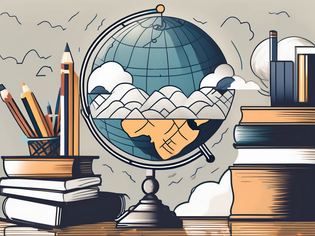 A classroom setting with diverse educational tools