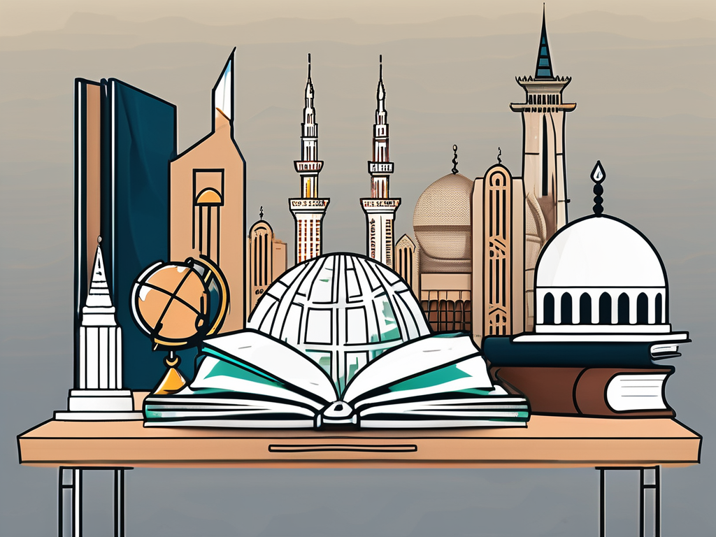 A diverse set of educational tools such as books