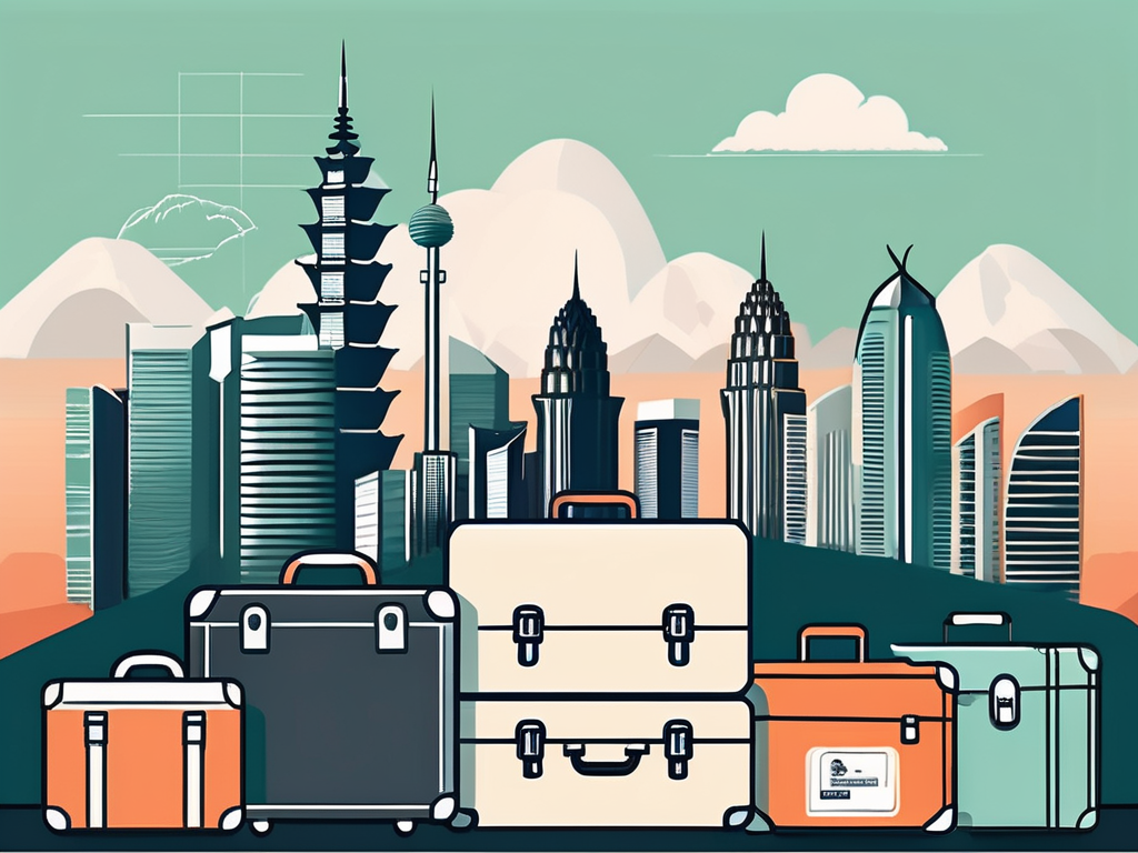 Seven different types of storage options including a suitcase