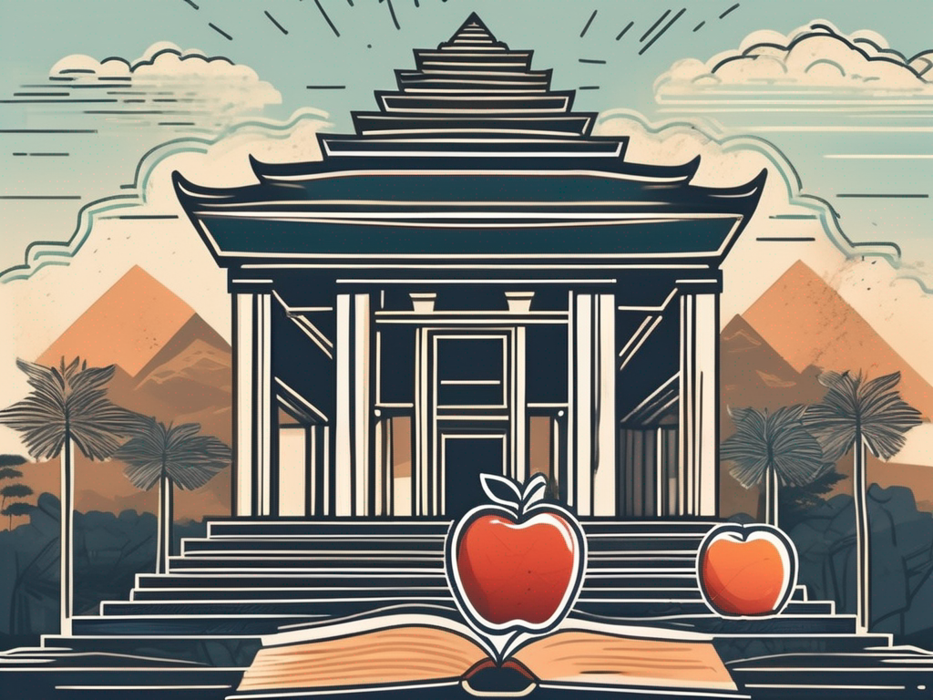 A diverse array of educational tools such as books