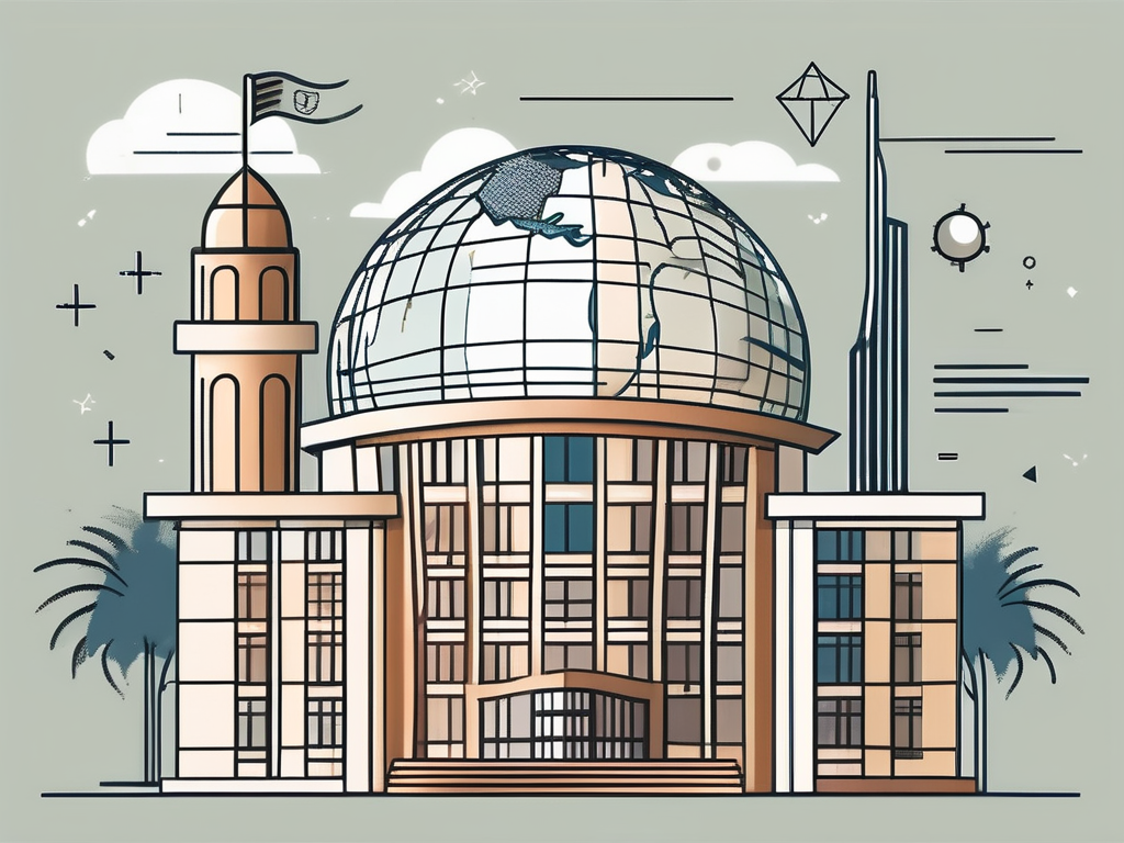 An international school building in dubai