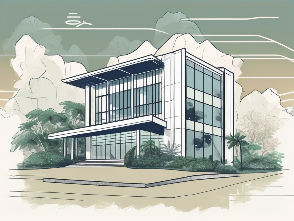 An international school building in phuket
