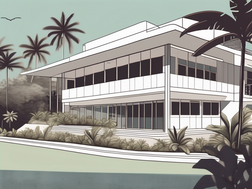 An international school building in phuket