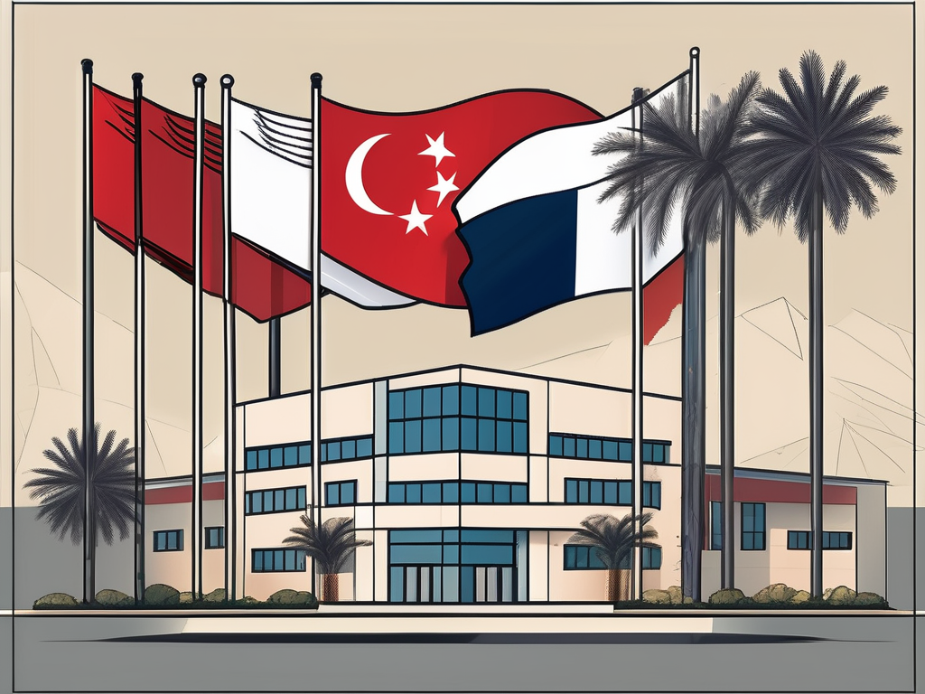 An international school building in bahrain