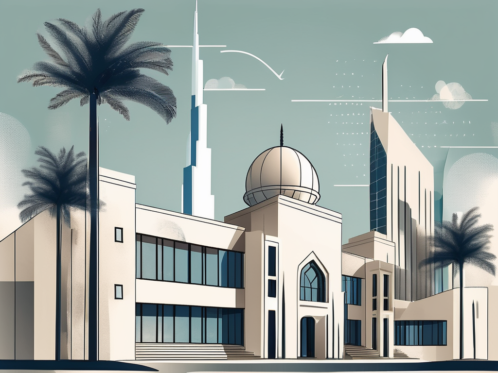 An international school building in dubai