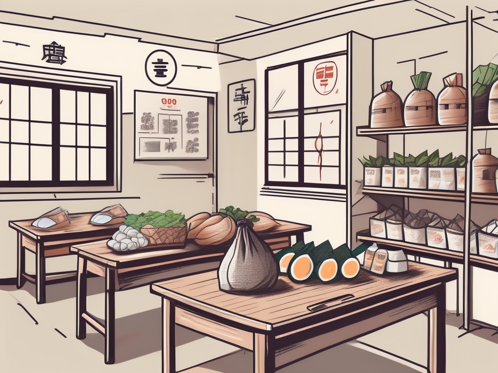 A classroom setting with traditional vietnamese elements