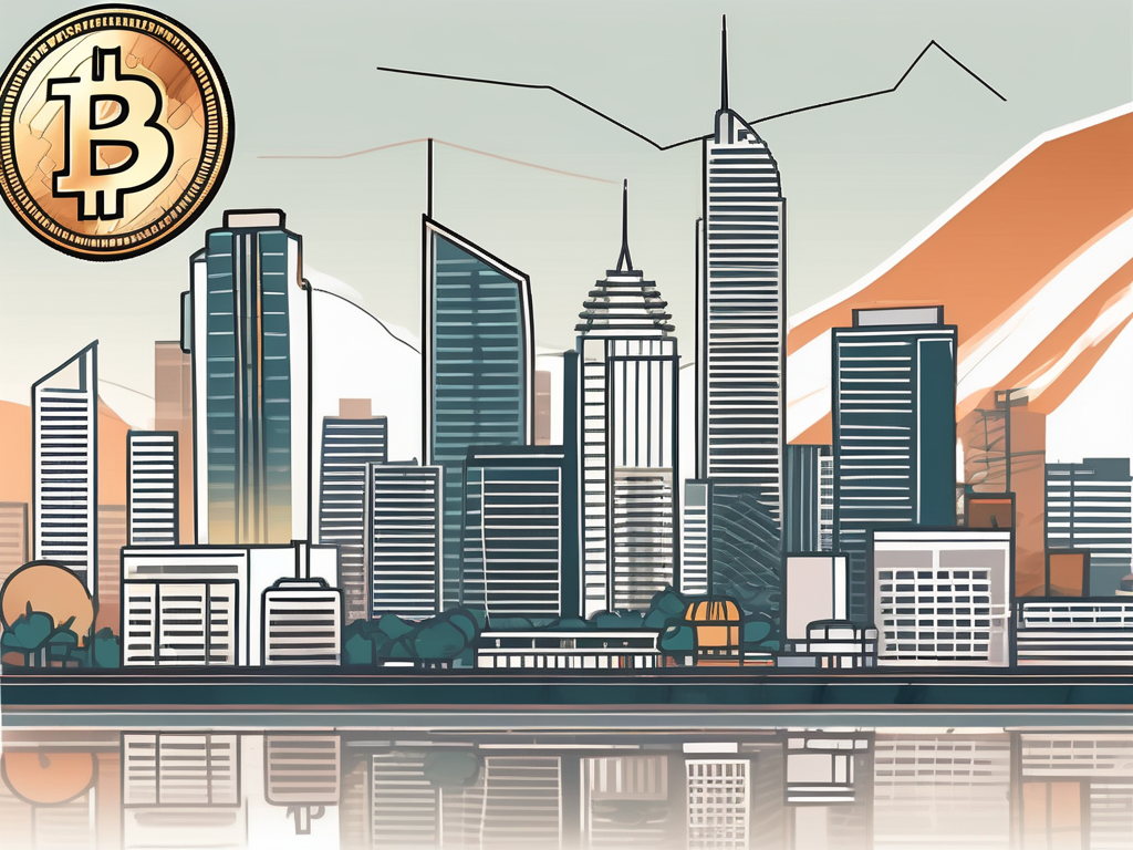 A typical bangkok cityscape with various types of businesses and workplaces