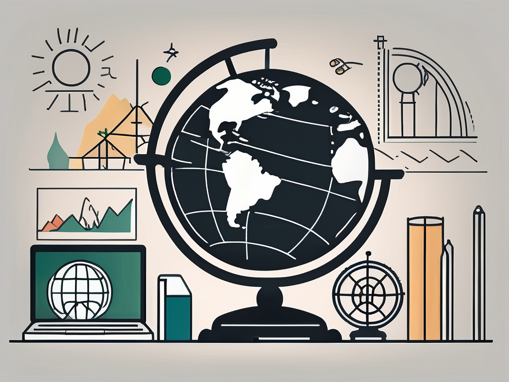 A classroom setting with diverse educational tools and materials