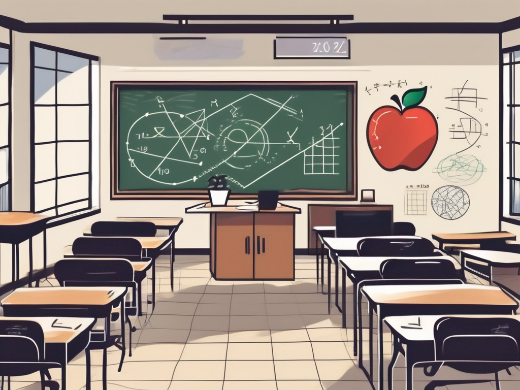 A classroom setting in singapore with diverse cultural symbols