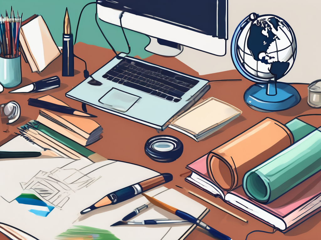 Various educational tools such as books